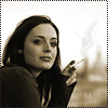 аватар Прекрасная дама с сигаретой