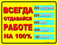 аватар Надпись о работе