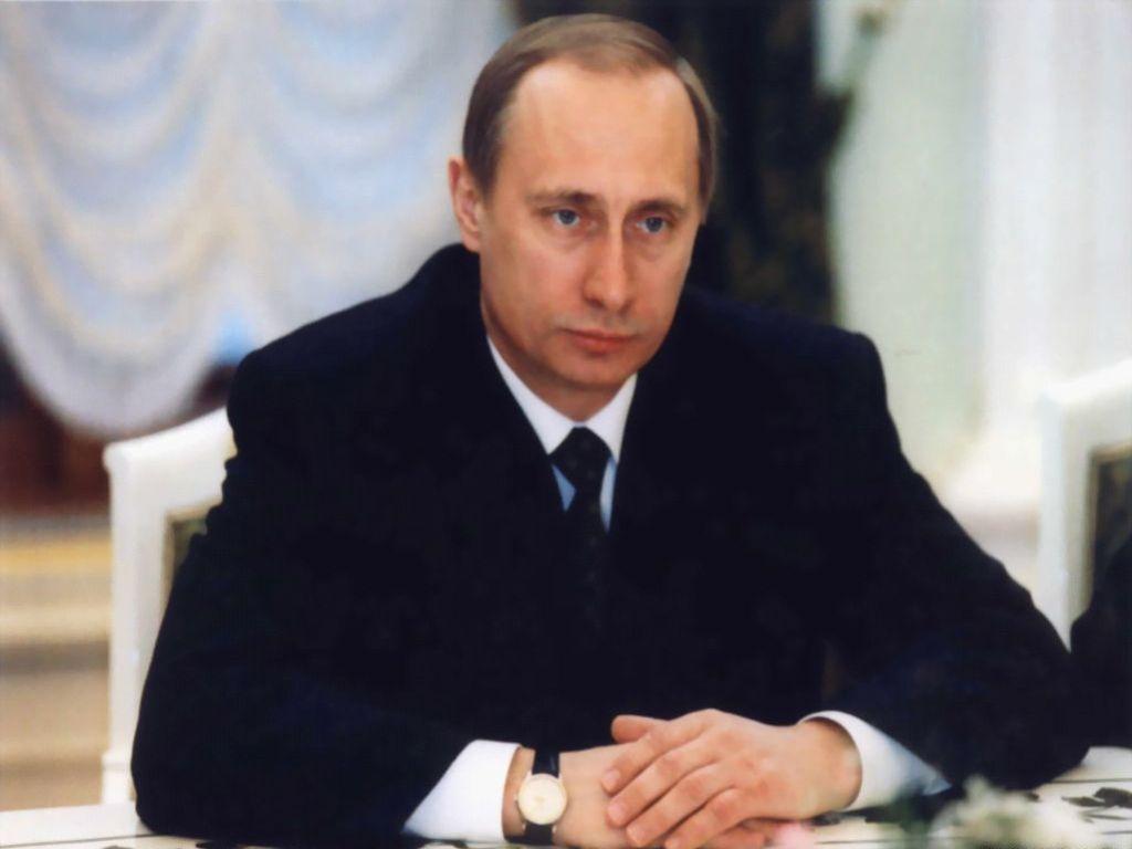 обои Владимир Путин президент фото