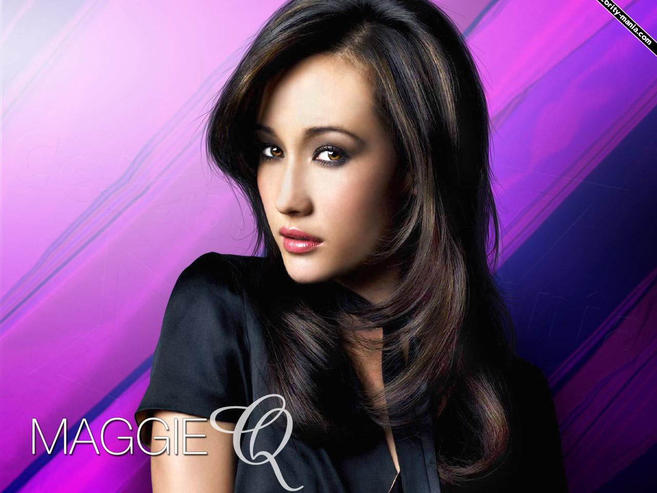 обои Maggie Q фото