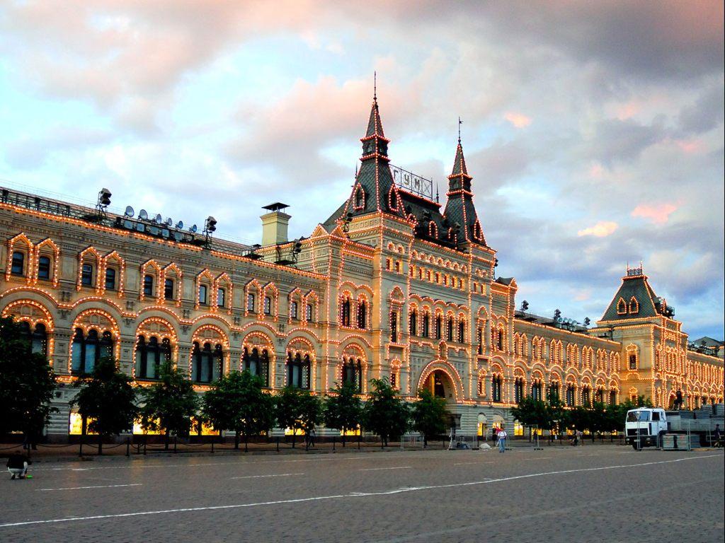 обои ГУМ. Москва фото