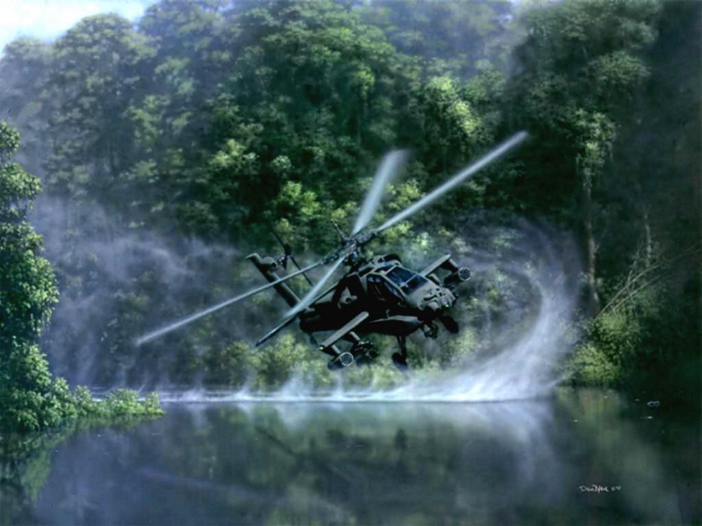 обои Вертолет Апач фото