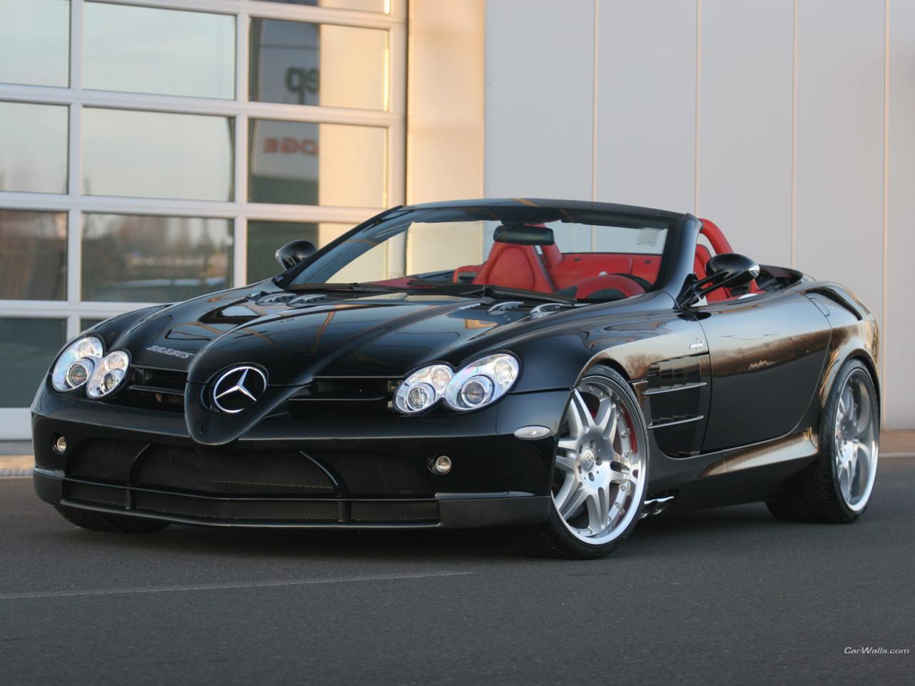 обои Mercedes-Benz SLR McLaren Roadster Brabus фото