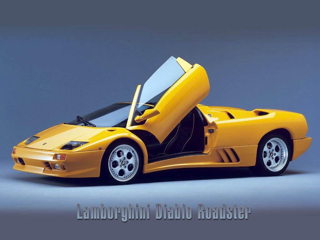 обои Lamborghini Diablo Roadster фото