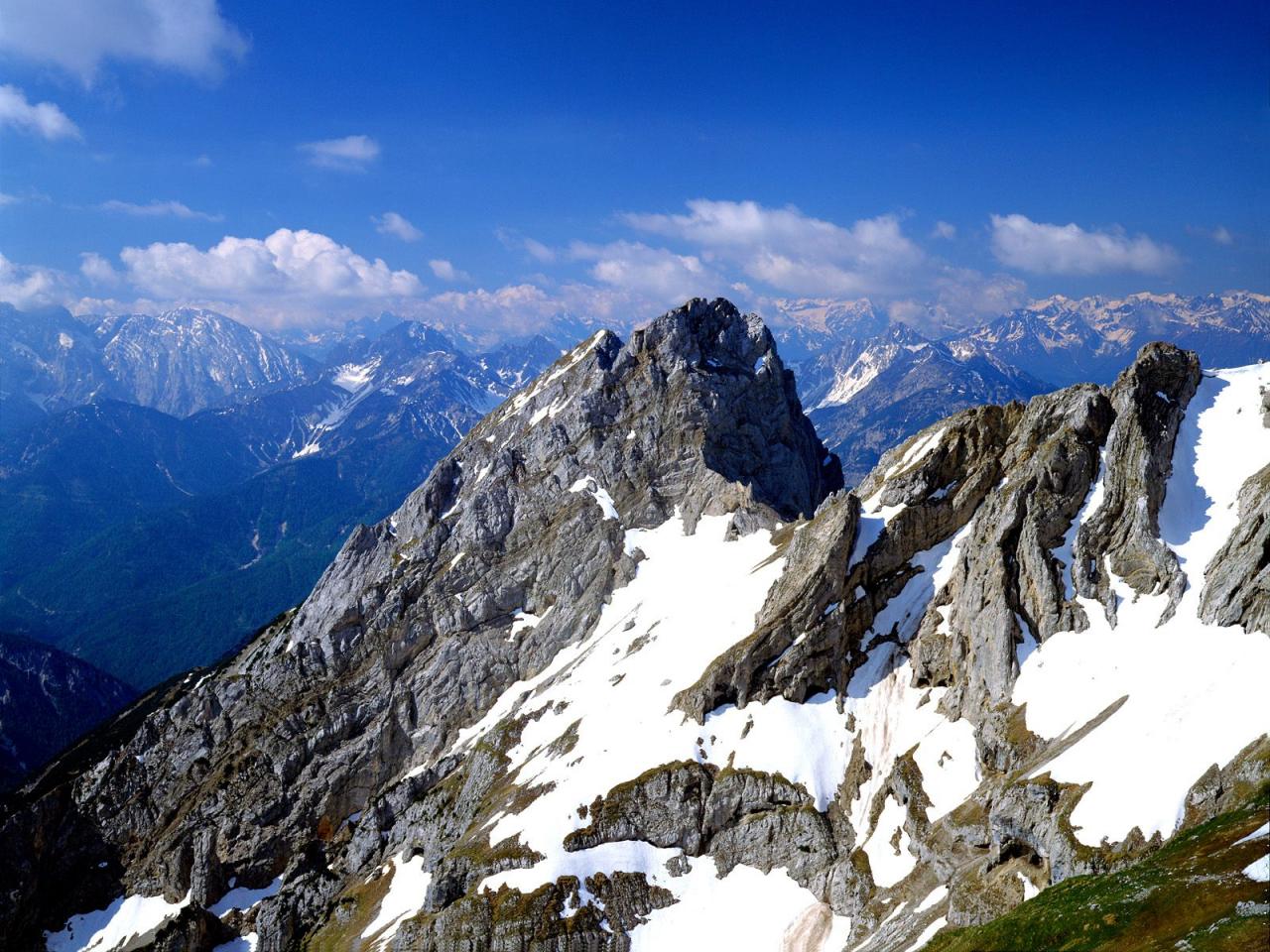 обои Karwendel Range, Mittenwald, Bavaria, Germany фото