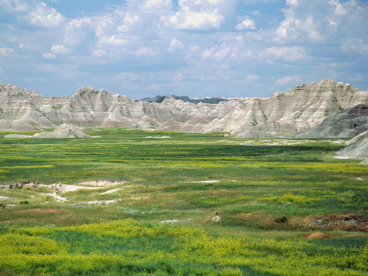 обои Badlands National Park, South Dakota фото