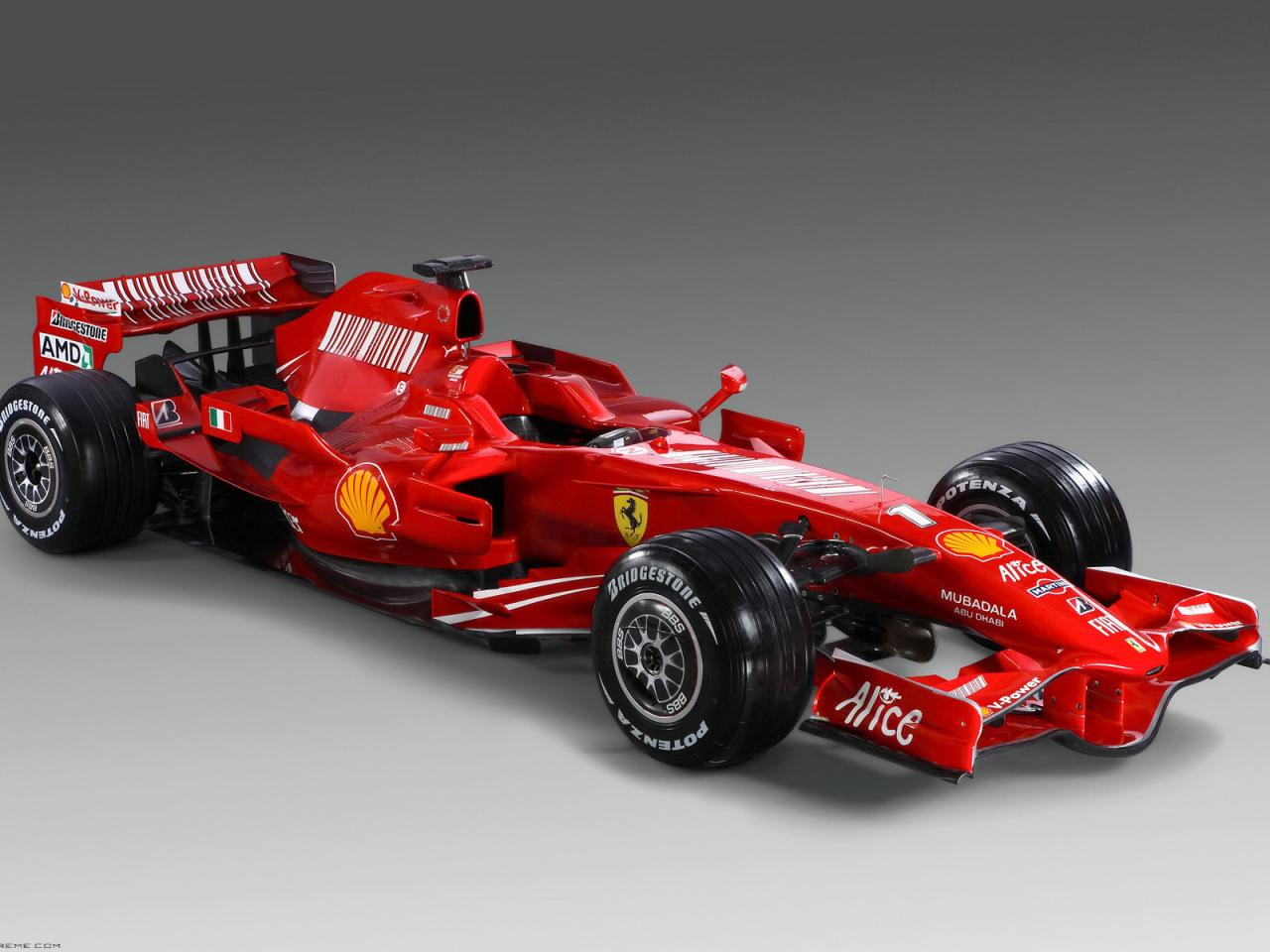 обои Ferrari F2008 фото