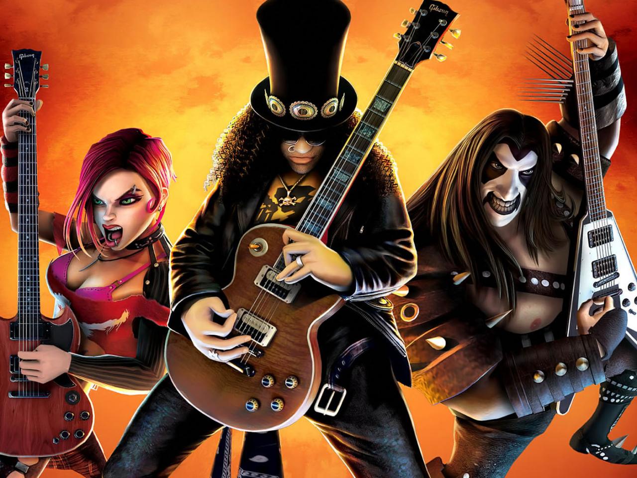 обои Guitar Hero III - Legends of Rock фото