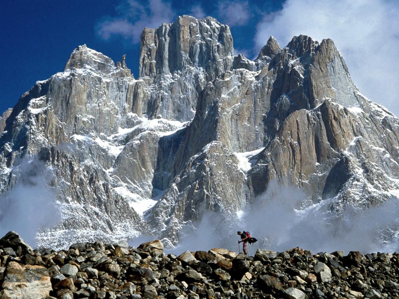 обои Trango Towers, Baltoro Glacier, Karakoram, Pakistan фото