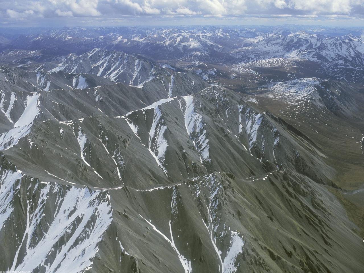 обои Brooks Range, Arctic National Refuge, Alaska фото