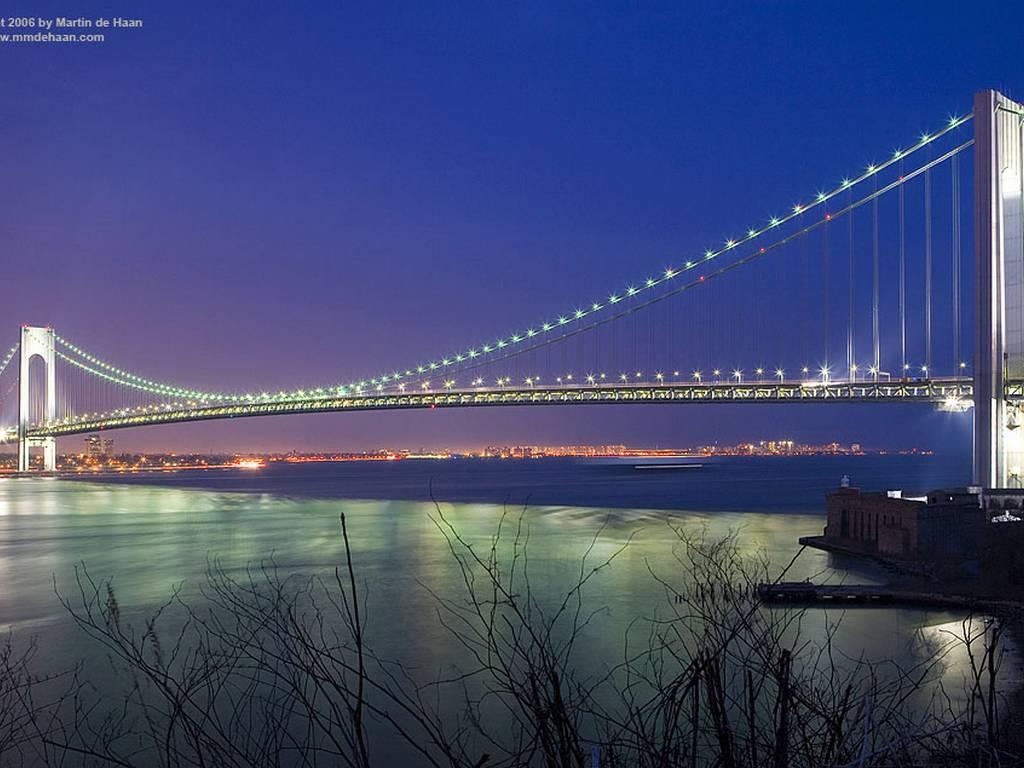 обои Verrazano-Narrows Bridge фото