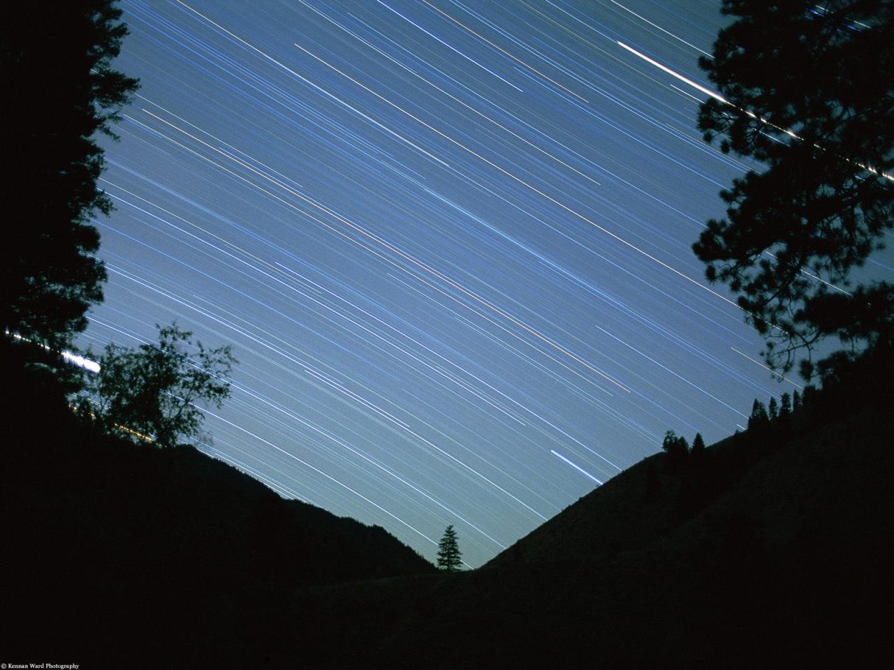 обои Shooting the Night Sky, Alaska фото