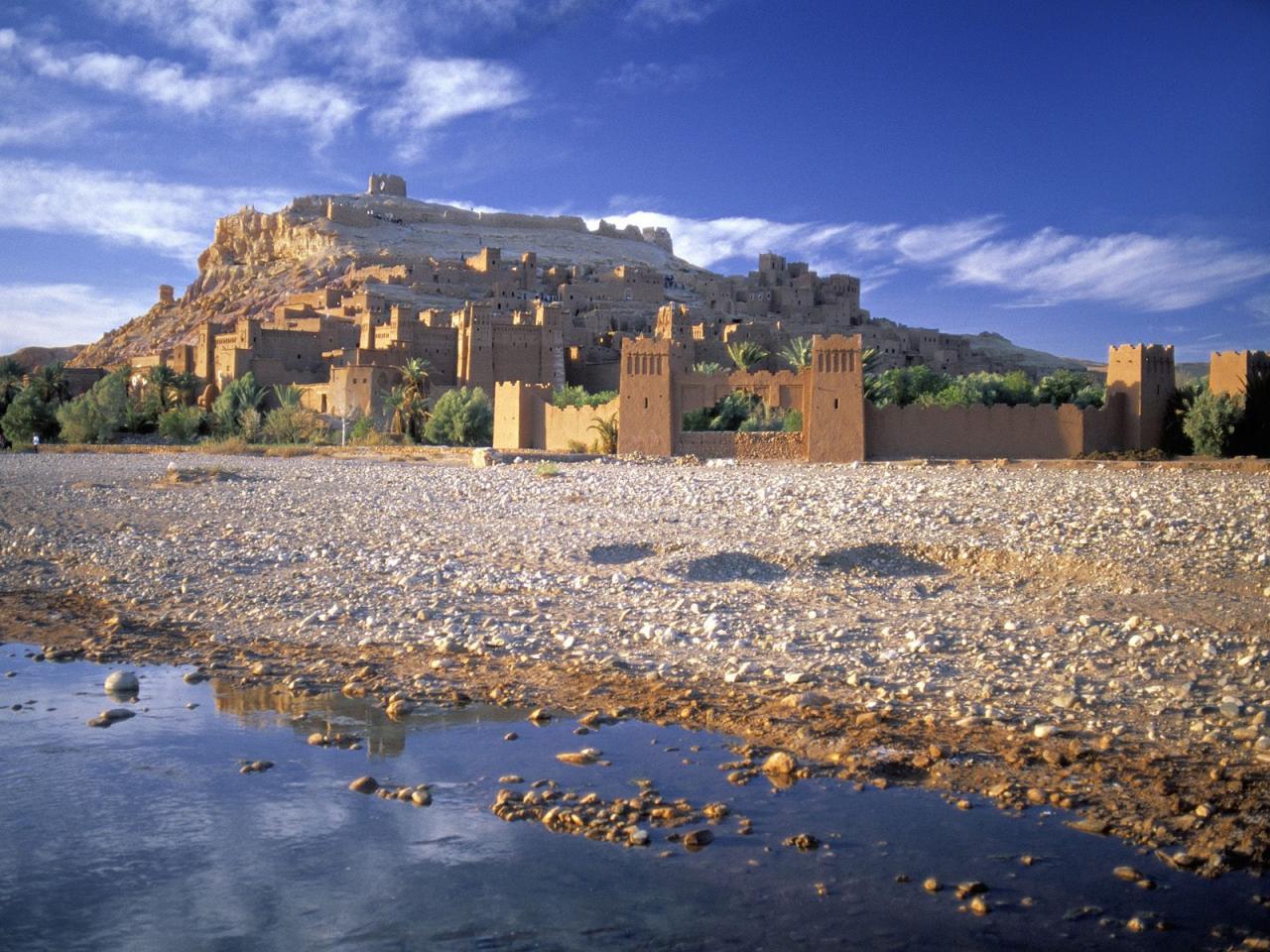 обои Ait Benhaddou, High Atlas, Morocco фото