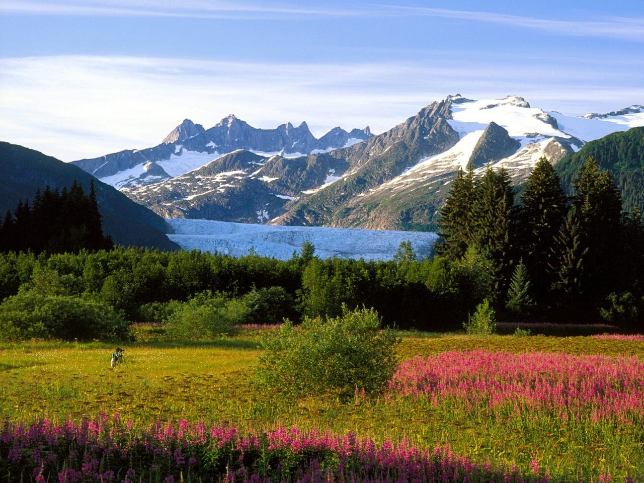 обои Mendenhall Glacier, Alaska фото