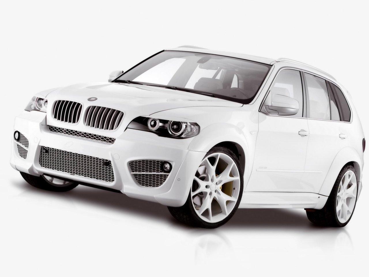 обои Белая BMW фото