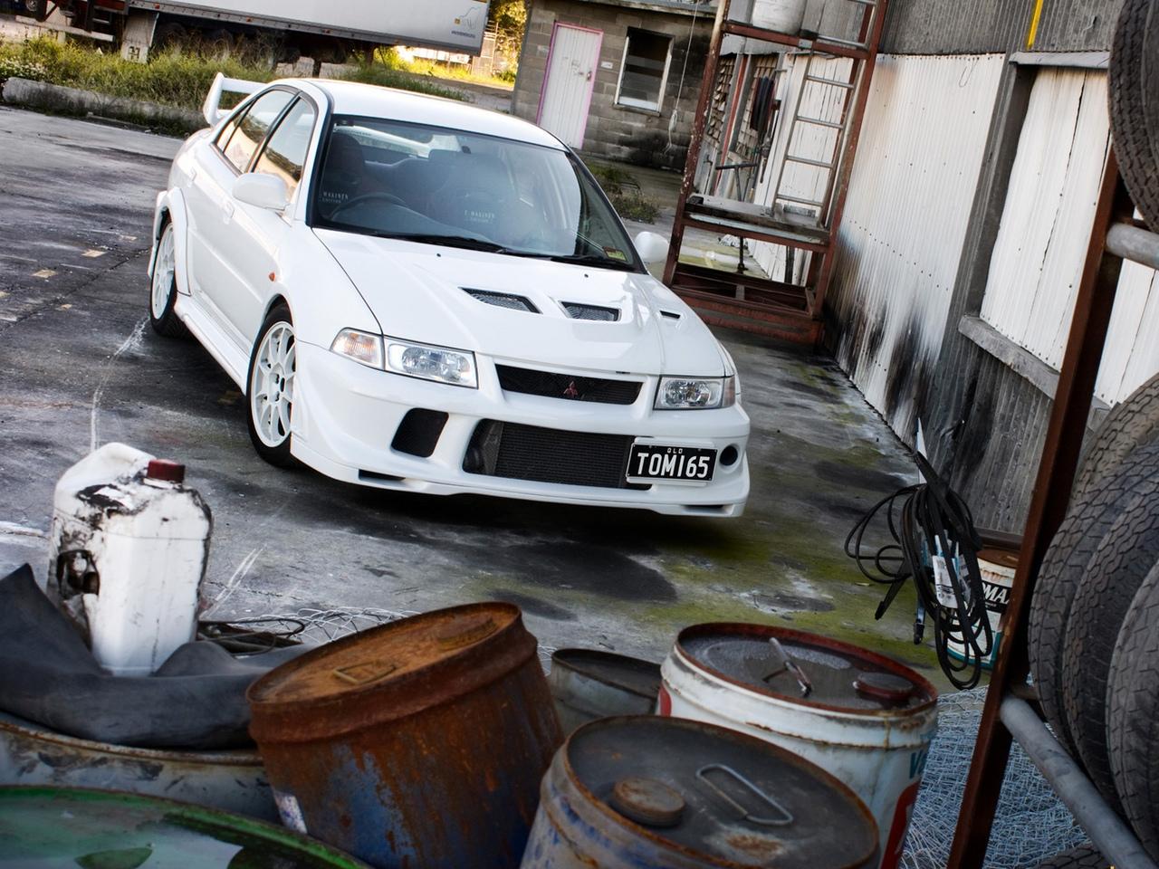 обои Mitsubishi Lancer EVO VI фото