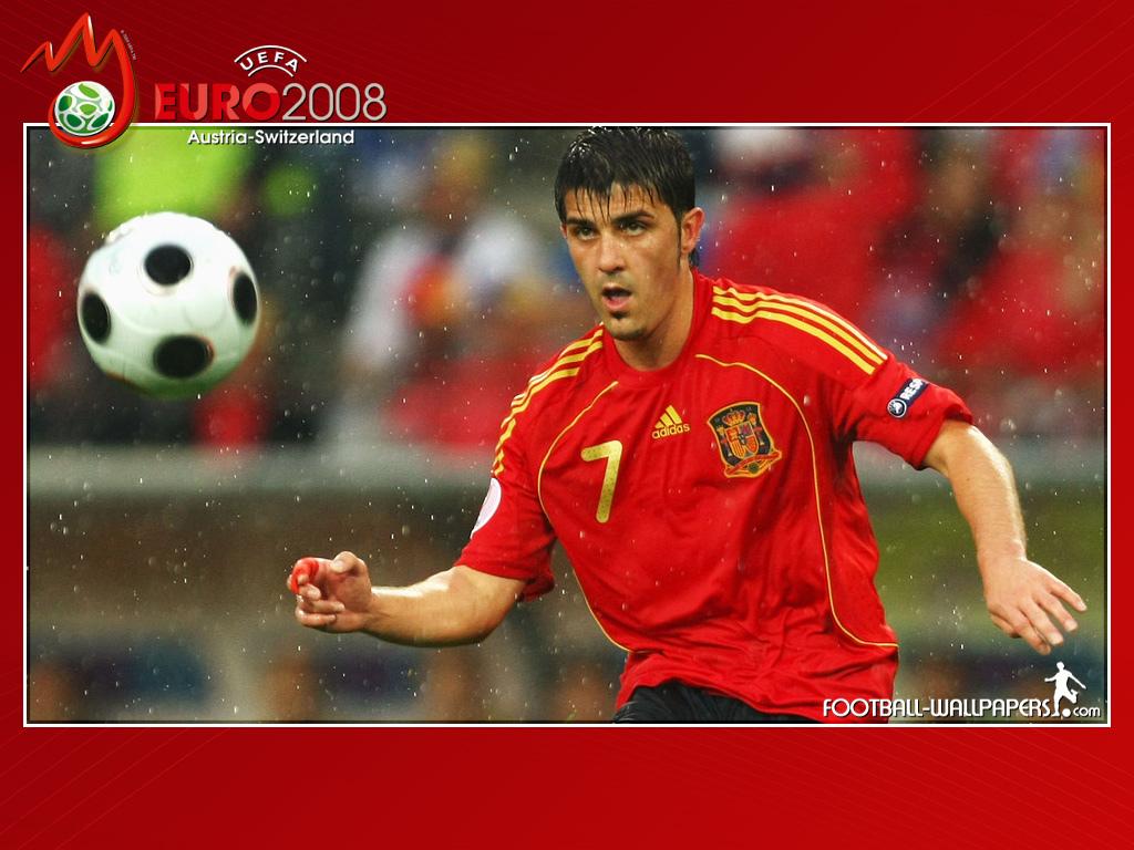 обои David Villa euro фото