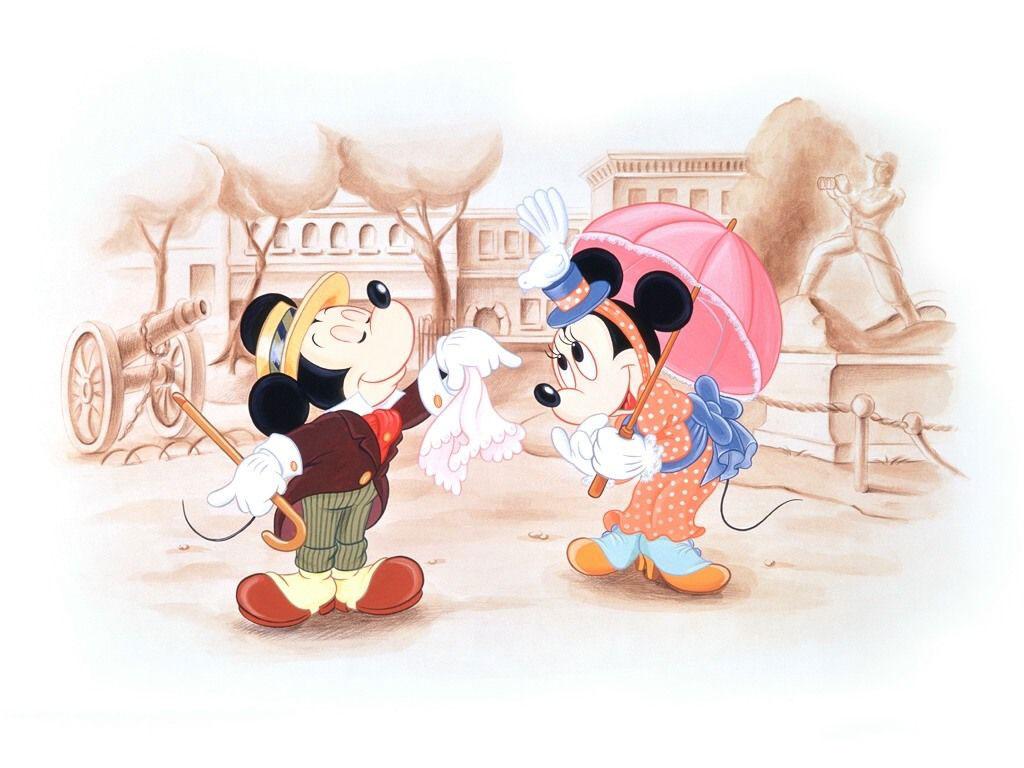 обои Мультфильмы Walt Disney Микки встречается с Минни фото