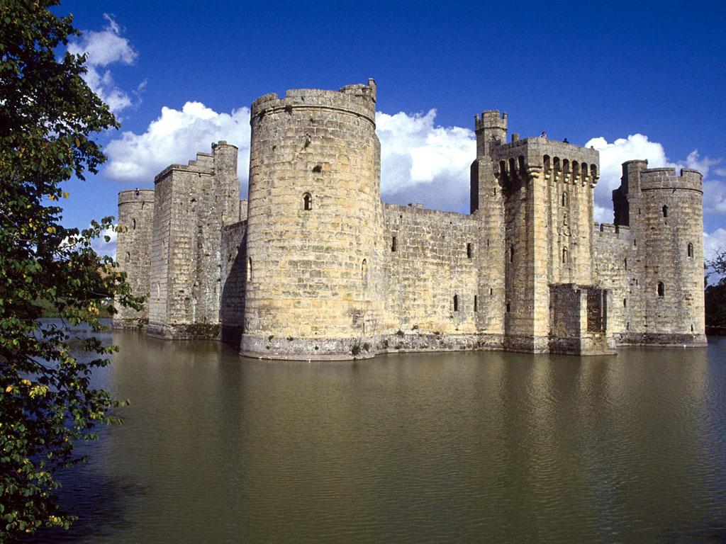 обои Bodiam Castle in Sussex фото