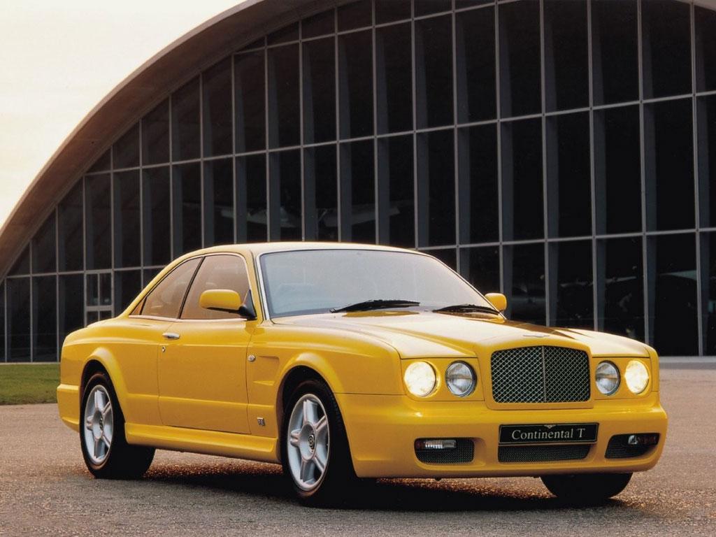 обои Желтый Bentley Arnage фото