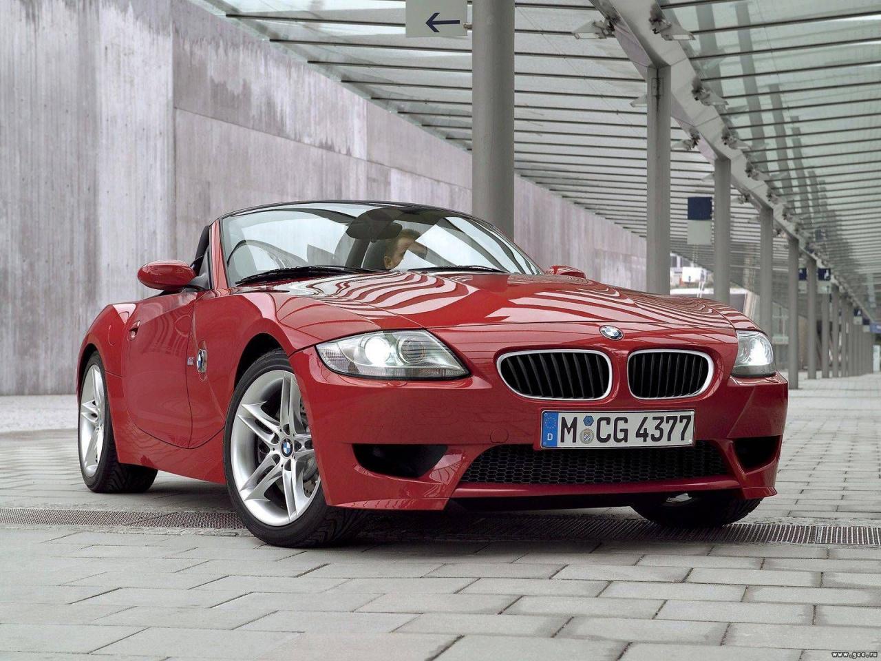 обои BMW Z4 red фото