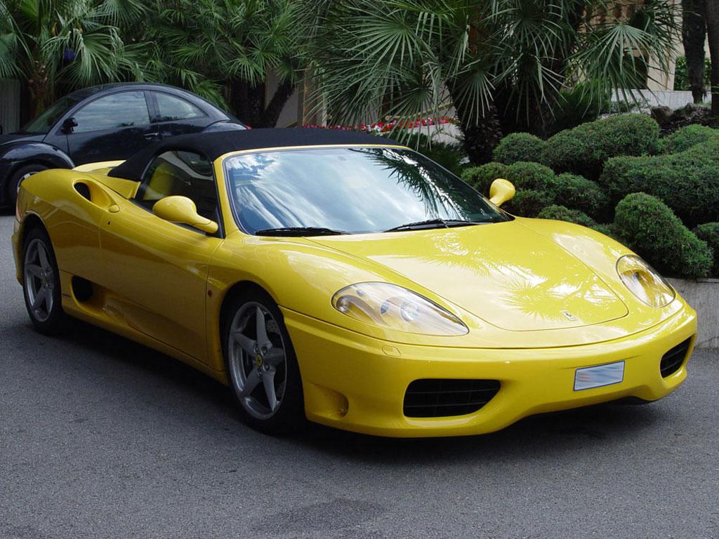 обои Ferrari yellow фото