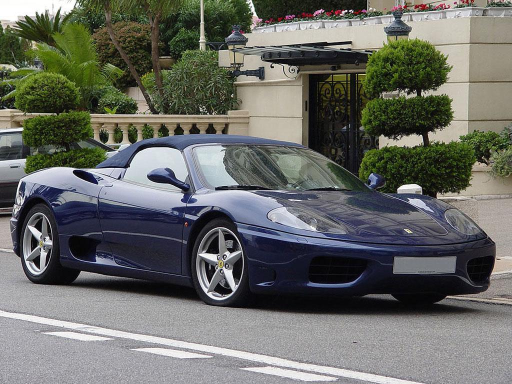 обои Ferrari blue фото