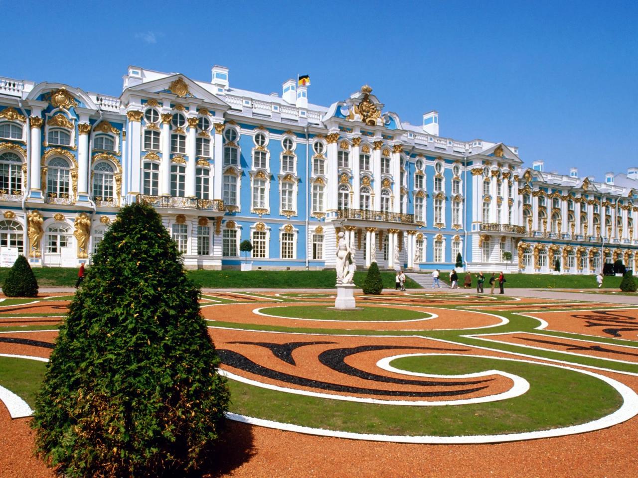 обои Екатерининский дворец в Пушкине фото