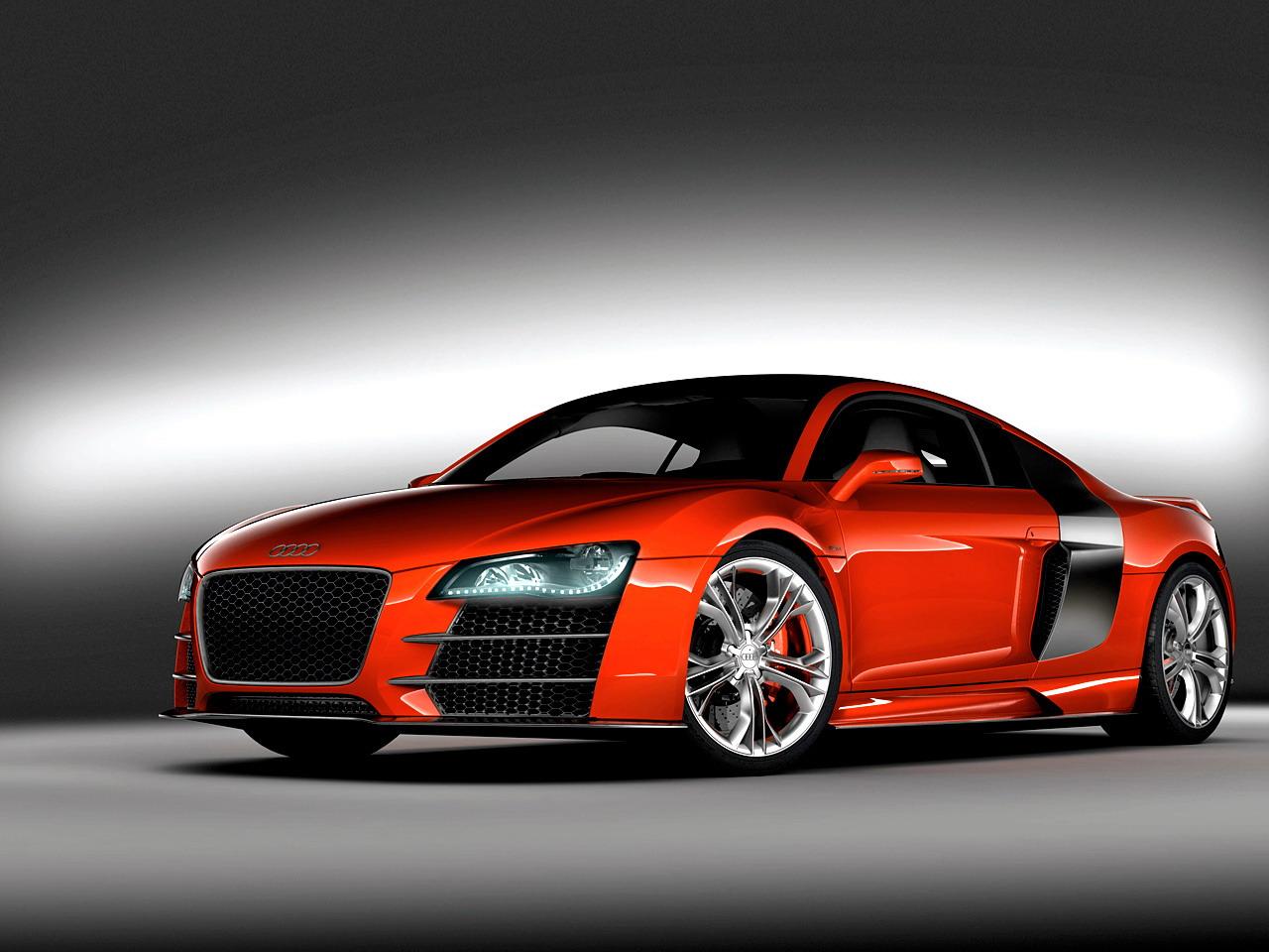 обои Audi R8 red фото