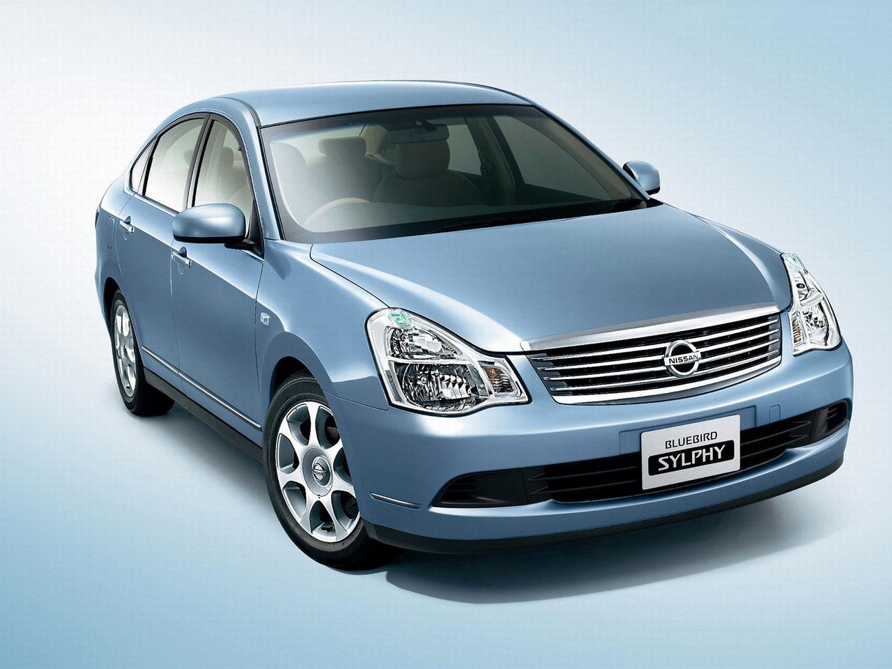 обои Nissan Sylphy blue фото