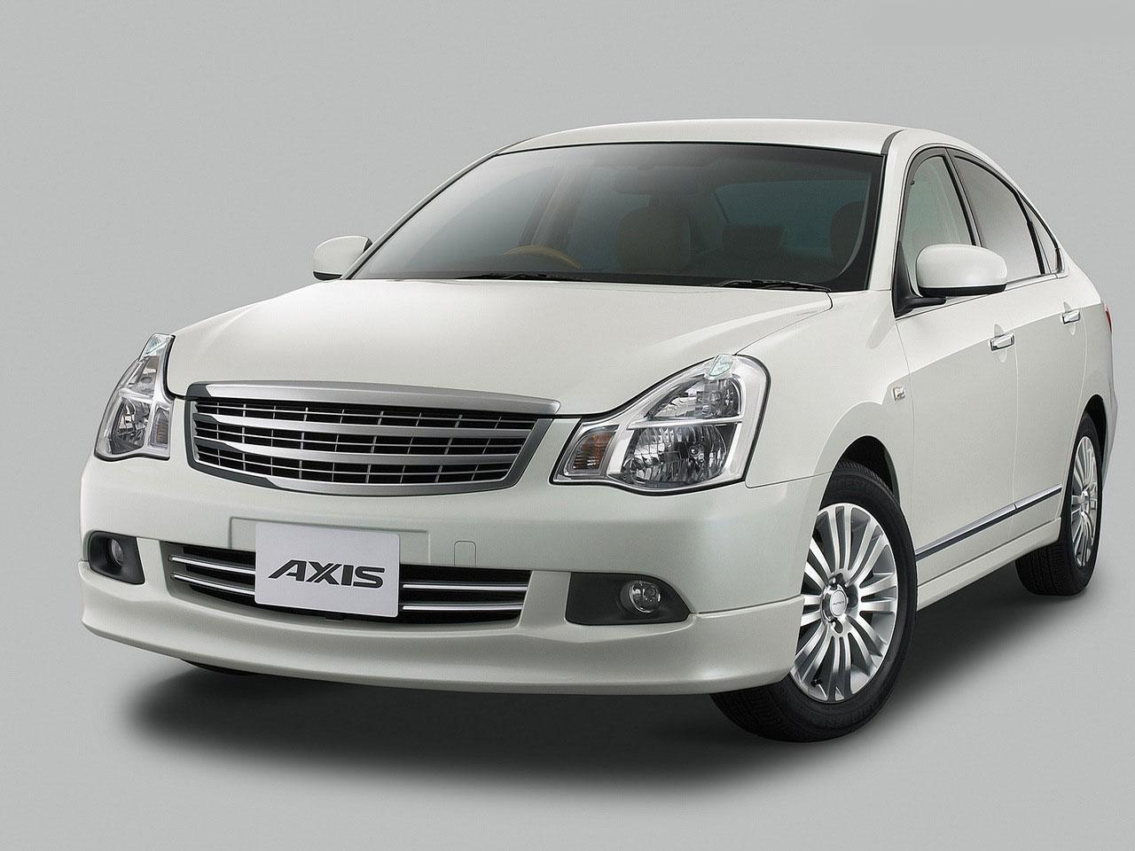 обои Nissan Axis white фото