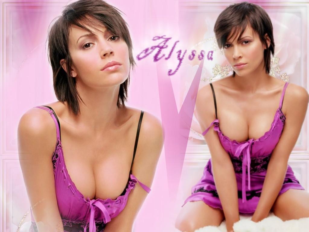 обои Alyssa Milano фото