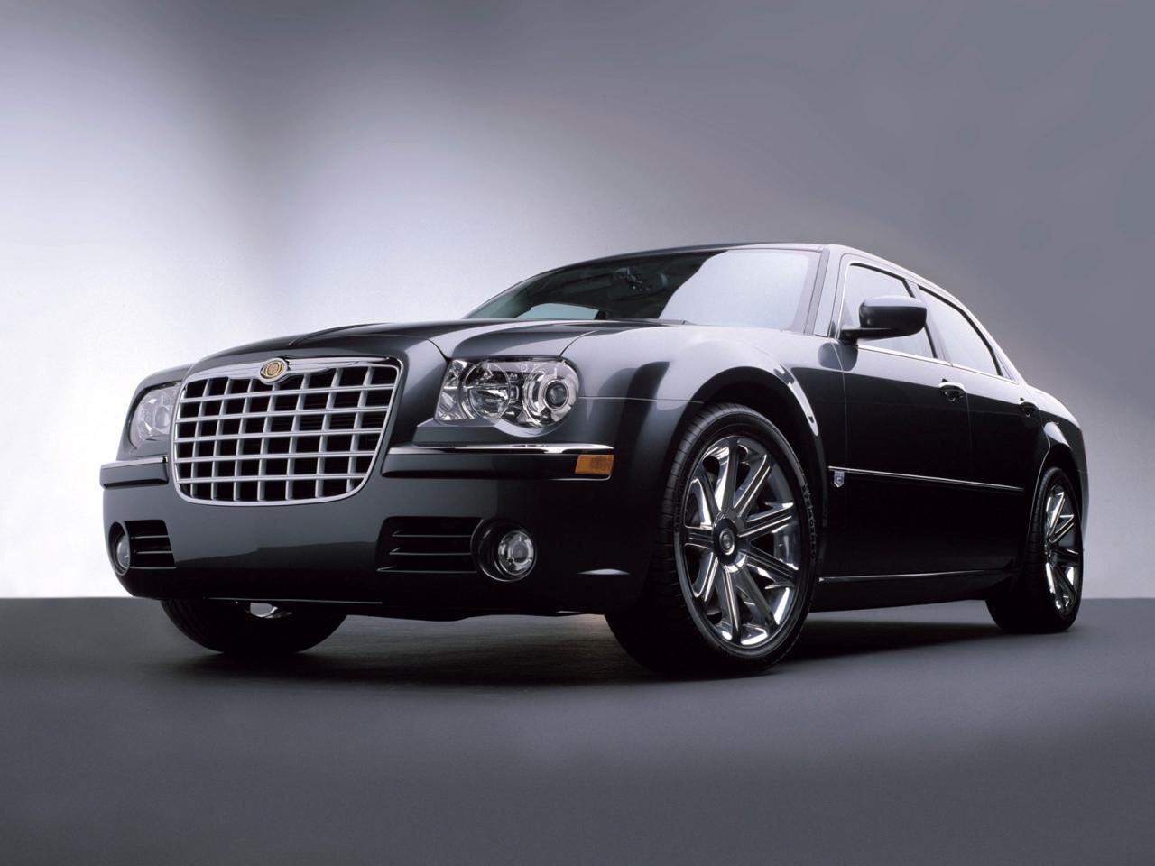 обои Chrysler 300C black фото