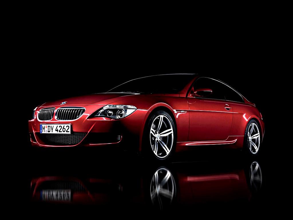 обои BMW 5 red фото