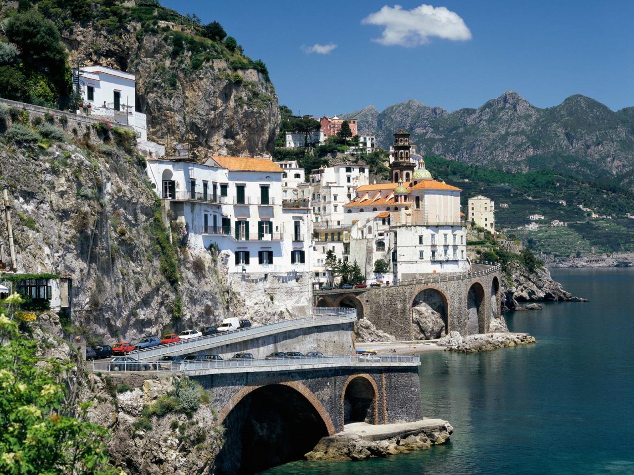 обои Atrani, Amalfi Coast, Italy фото