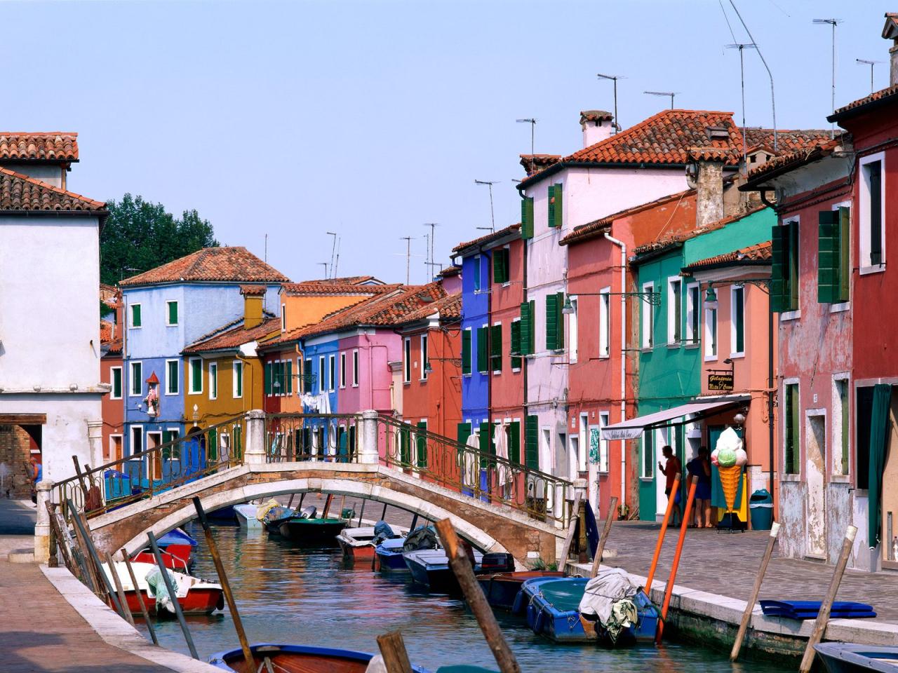 обои Burano, Venice, Italy фото