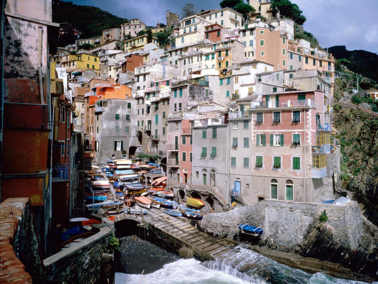 обои Riomaggiore, Italy фото