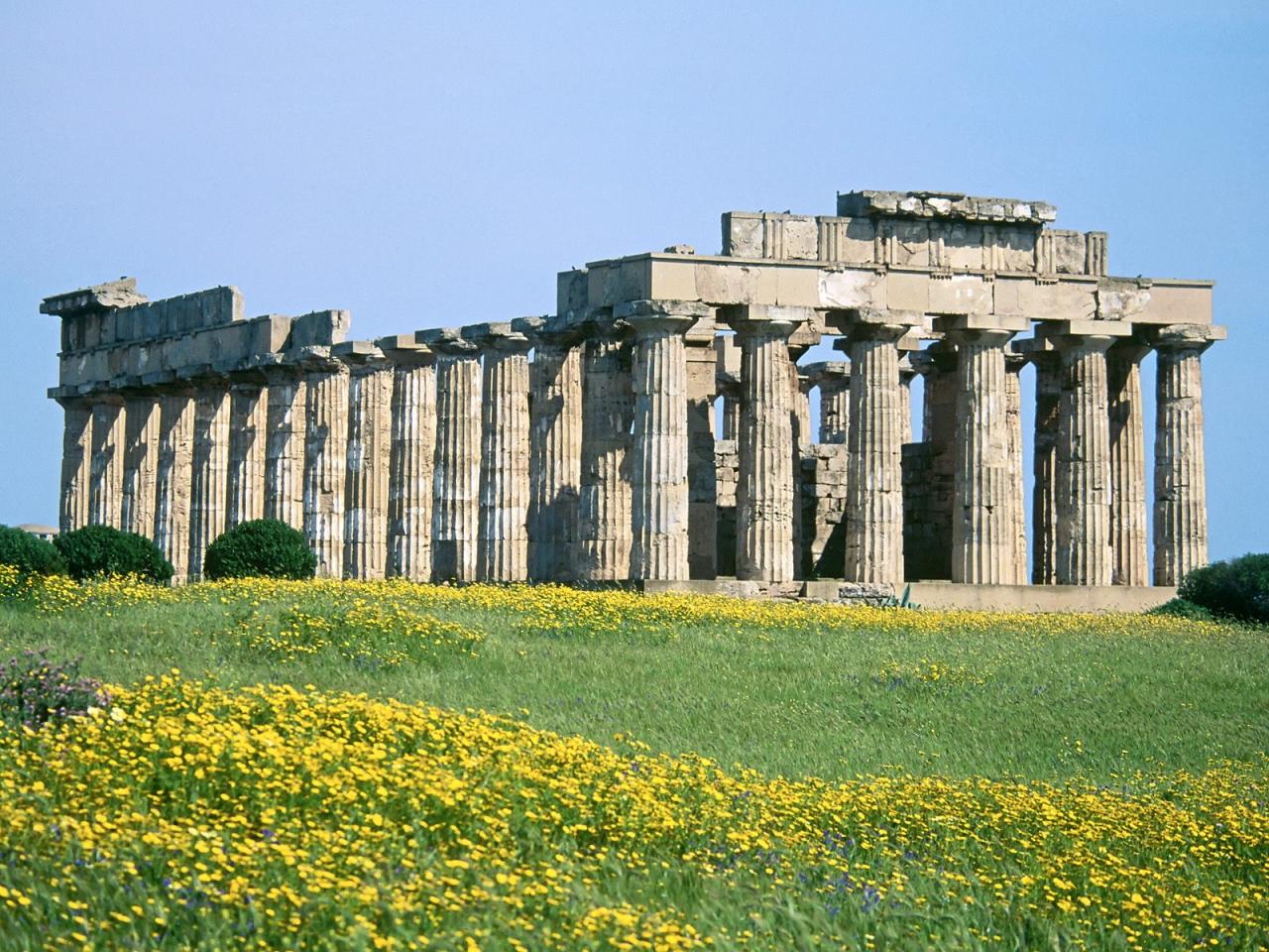 обои Selinunte, Sicily, Italy фото