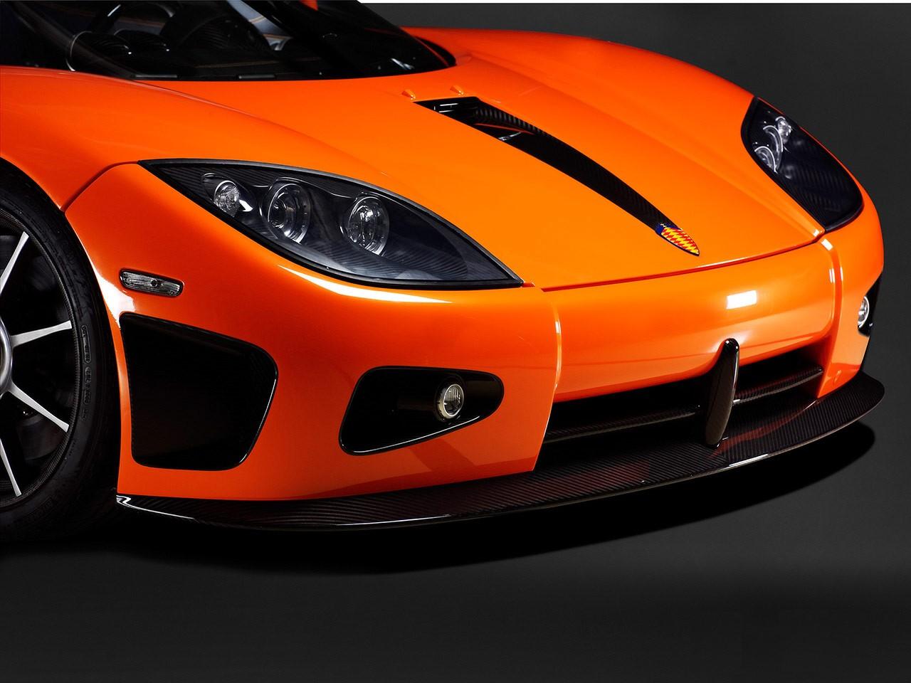 обои Koenigsegg orange фото