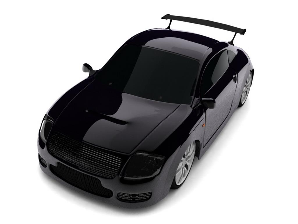 обои Audi TT black фото