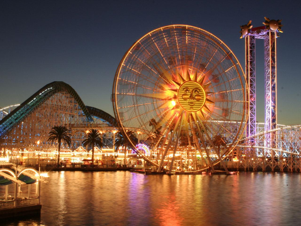 обои Парк California Adventure, Диснейленд, США фото