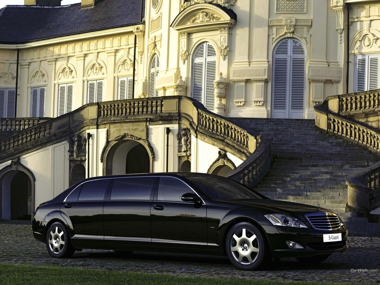 обои Mercedes-Benz S 600 Guard Pullman фото