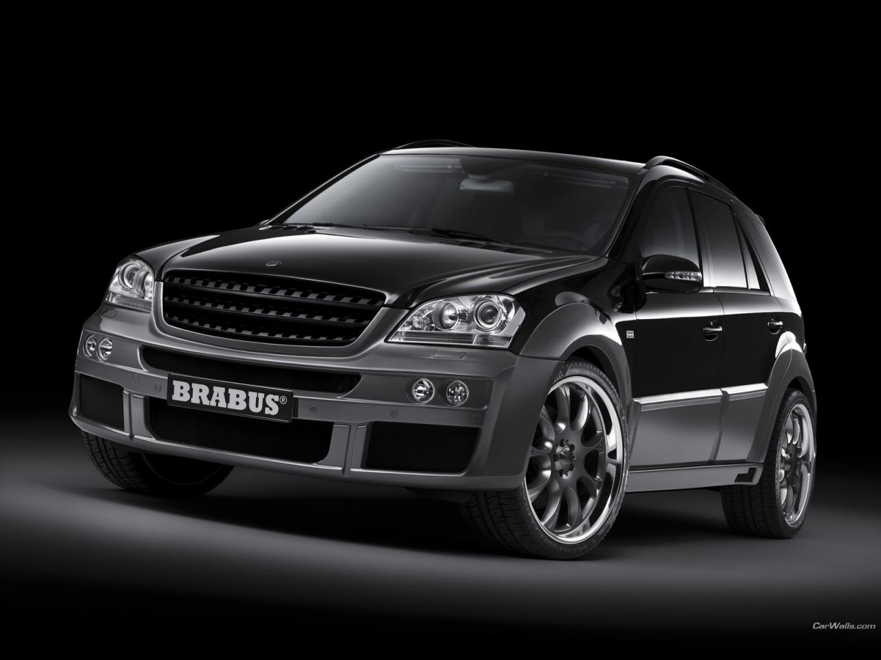 обои Mercedes-Benz ML Widestar Brabus фото