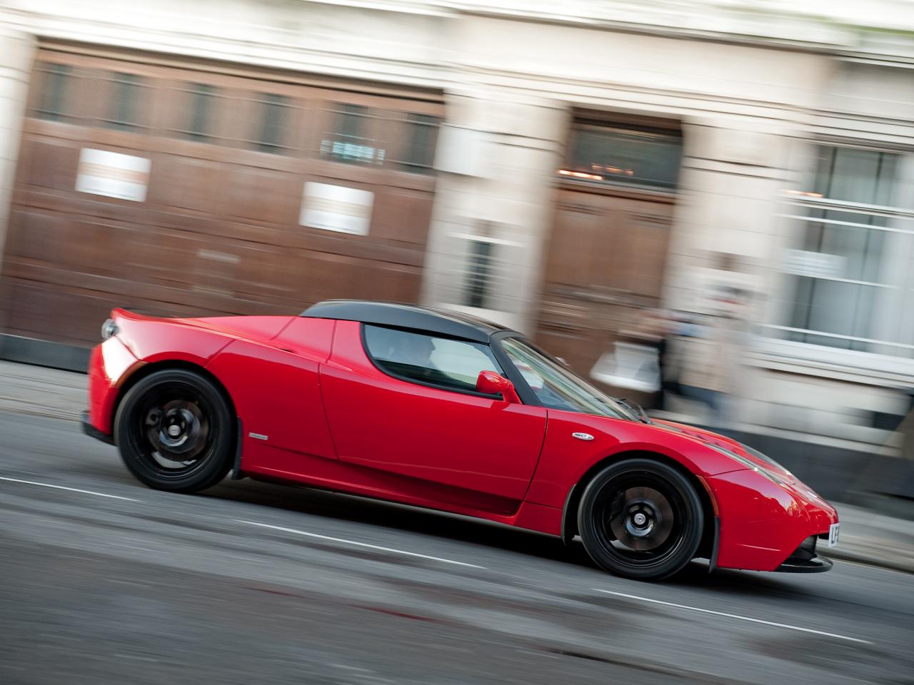 обои Tesla Roadster Sport UK-spec 2009 сила фото