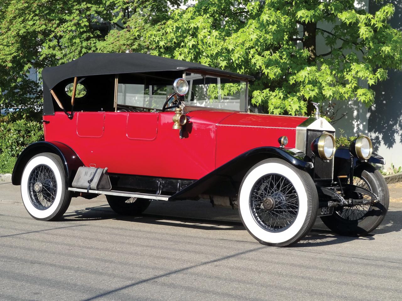 обои Rolls-Royce 20 Open Tourer 1924 перед фото