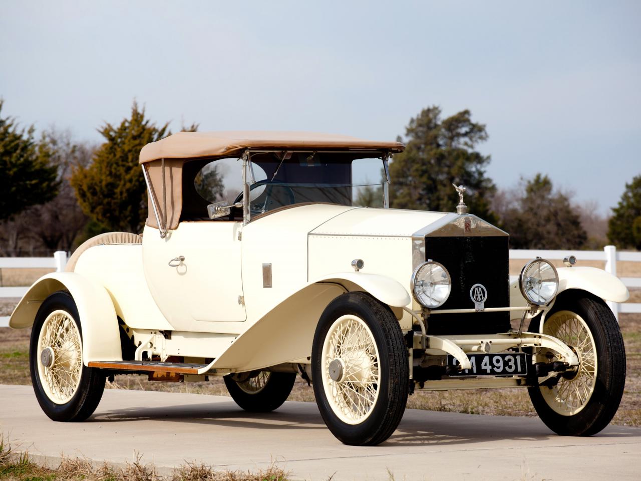 обои Rolls-Royce 20 Two Seater by W.Watson & Co. 1923 перед фото