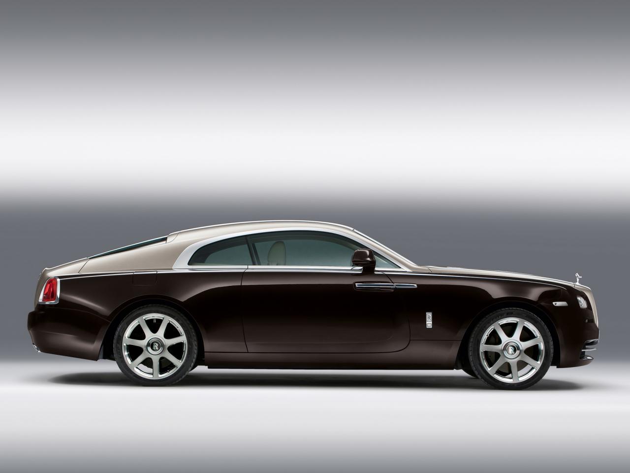 обои Rolls-Royce Wraith 2013 бок фото