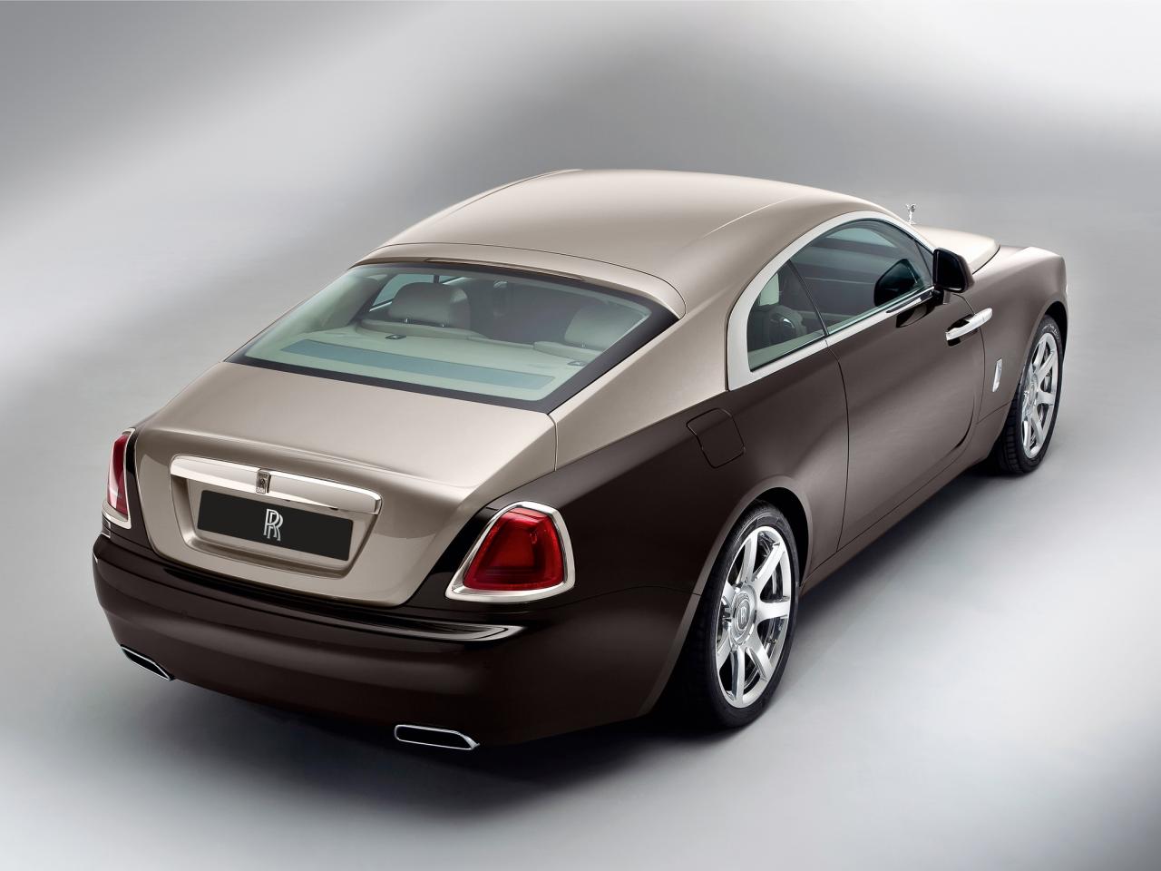 обои Rolls-Royce Wraith 2013 зад фото
