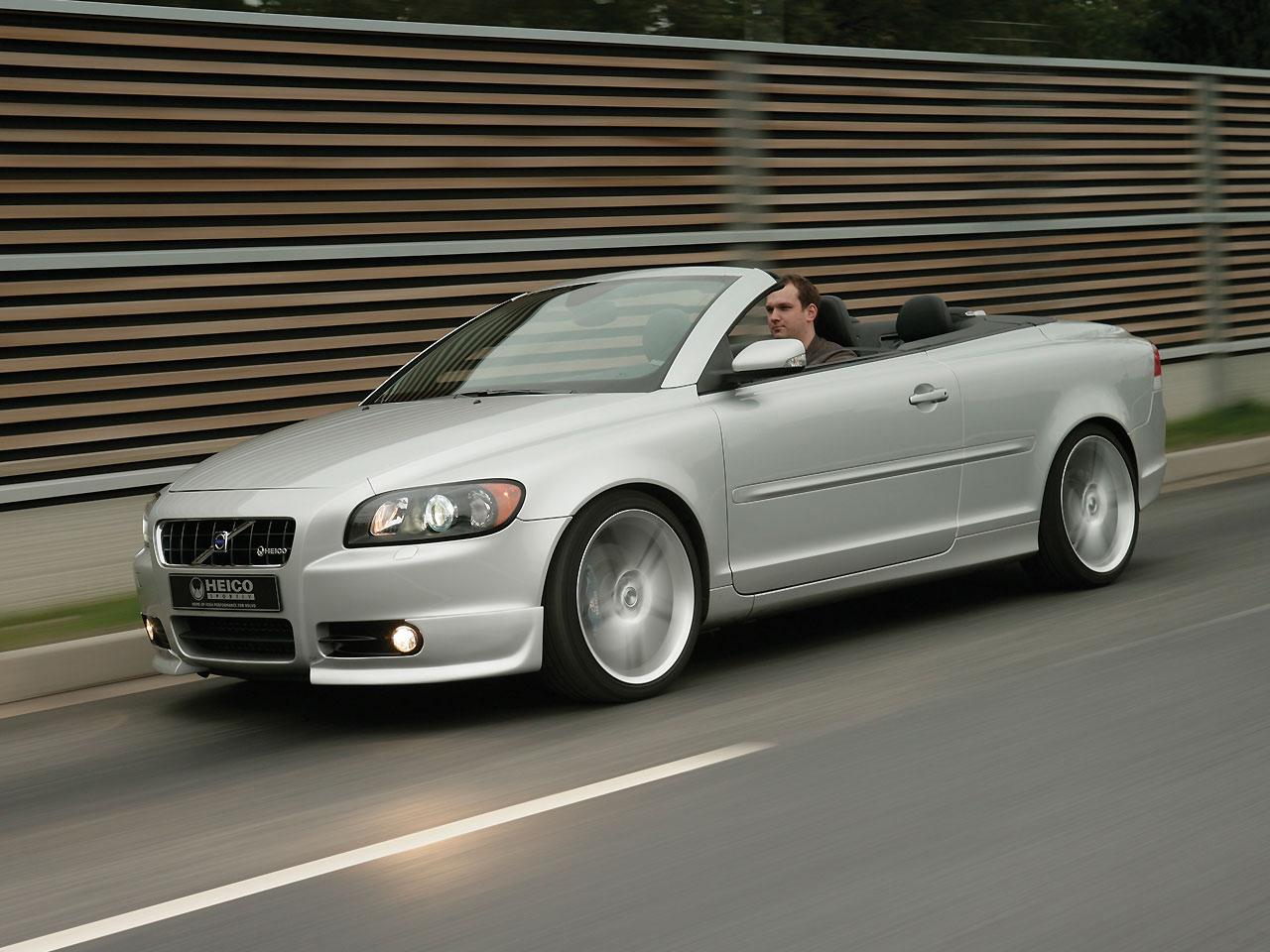 обои Heico Sportiv Volvo C70 2005 дорога фото