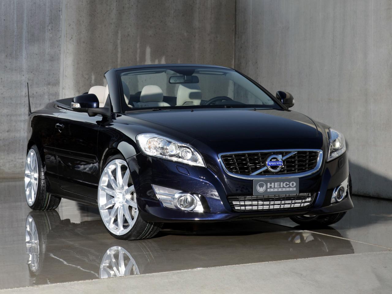 обои Heico Sportiv Volvo C70 2010 перед фото